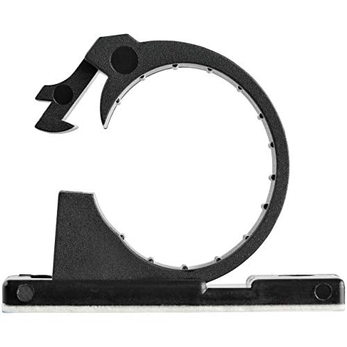 StarTech 100 Adhesive Cable Management Clips, Black, TAA, Sticky (CBMCC3) | Nylon Self Adhesive Clamp UL/94V-2 Fire Rated, Network/Ethernet/Office Desk/Computer Cord Organizer, Wire Holders - size: Large | 0.67 in. max. diameter