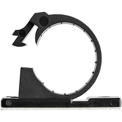 StarTech 100 Adhesive Cable Management Clips, Black, TAA, Sticky (CBMCC3) | Nylon Self Adhesive Clamp UL/94V-2 Fire Rated, Network/Ethernet/Office Desk/Computer Cord Organizer, Wire Holders - size: Large | 0.67 in. max. diameter