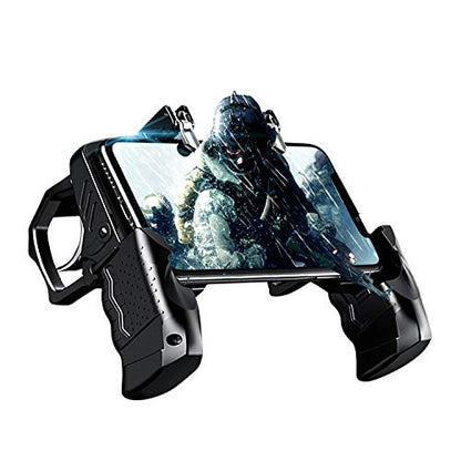 Newseego for Mobile Game Controller, Game Controller Gamepad with L1R1 Trigger for Sensitive and Aim Trigger Controller for Android & iOS for Rules of Survival