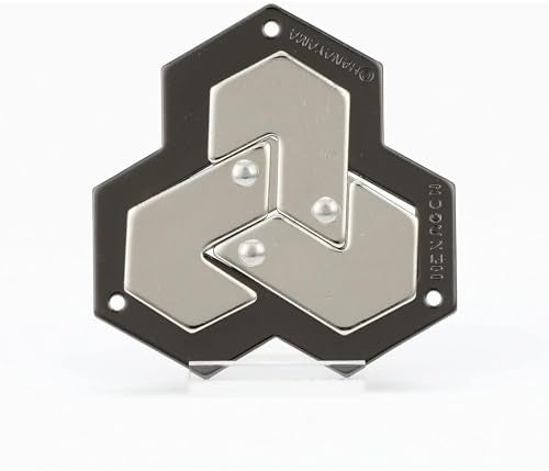 Hanayama The cast Hexagon Caused Difficulty Level 4 - style: Geometric