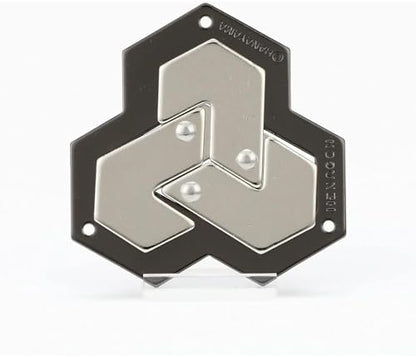 Hanayama The cast Hexagon Caused Difficulty Level 4 - style: Geometric