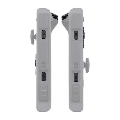 eXtremeRate DIY Full Set Buttons for Nintendo Switch & Switch OLED, Custom Replacement Buttons for JoyCon, ABXY Direction Keys SR SL L R ZR ZL + - Home Capture Trigger Buttons Springs - Black - color: Black