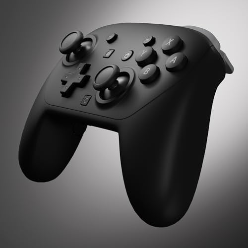 eXtremeRate Replacement 3D Joystick for Nintendo Switch 2 Pro Controller, Left Right Analog Stick Thumbsticks with Screwdriver Tools for Switch 2 Pro Controller, Multi-Colors Options - Black - color: Black