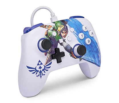 PowerA Enhanced Nintendo Switch and Switch 2 Wired Controller - Master Sword Attack Zelda Link, Officially licensed - color: Master Sword Attack