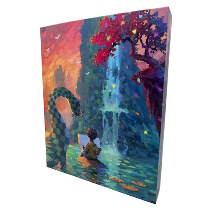 Canvas Reflections Expansion, Art Competition Puzzle Game, 1-5 Players | Canvas Reflections expansion; art competition & puzzle game; 1-5 players; ages 14+; 30-min playtime
