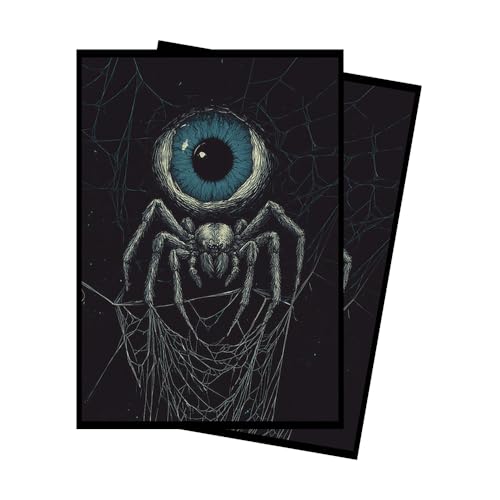 Blue-Black Guild - MTG Card Sleeves, 104ct, Standard Size, Smooth | Perfect for Double Sleeving, Smudge Resistant Matte Back, Standard 66x92mm - Compatible with Magic The Gathering & TCG Cards - color: Dimir