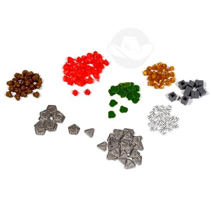 Everdell Silverfrost Essentials Edition Upgrade Pack – Upgraded Resource Tokens & Deluxe Components, Upgrade Kit for Silverfrost Board Game, Essentials Edition Upgrade