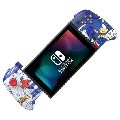 HORI Split Pad Pro (Sonic) Ergonomic Controller for Handheld Mode - Officially Licensed By Nintendo & Sega - Nintendo Switch