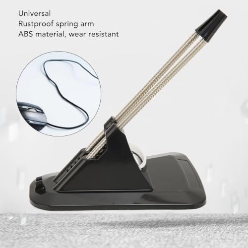 Gaming Mouse Bungee, Drag-Free Wired Mouse Support Flexible Mouse Cable Management Mouse Bungee Device Universal Mouse Cord Holder Rustproof Mouse Cord Management Fixer Holder for Esports, Black