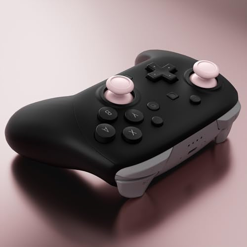 eXtremeRate Replacement 3D Joystick for Nintendo Switch 2 Pro Controller, Left Right Analog Stick Thumbsticks with Screwdriver Tools for Switch 2 Pro, Multi-Colors Options - Cherry Blossoms Pink - color: Cherry Blossoms Pink