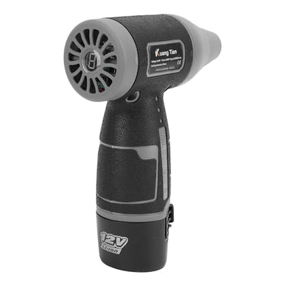 Powerful Portable Handheld Blower for Fast Dusting Electronics Cooling Compact ABS Design with Lasting Battery US Plug