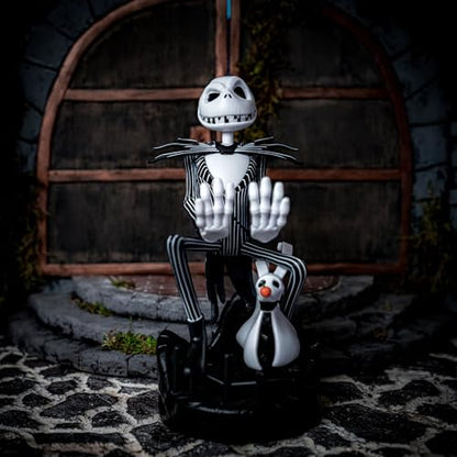 Cableguys The Nightmare Before Christmas Jack Skellington Controller Holder & Phone Stand - Gaming Setup Accessories for Desk and Room, Compatible with Xbox, PlayStation & Most Standard Controllers