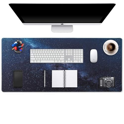 Mouse Pad Gaming XXL 31.5” x 15.75”,Galaxy Mouse Pad, Keyboard and Mouse Mat, Computer Desk Pad, Spill-Proof Surface and Anti-Skid Base 80 x 40cm | DOBAOJIA Gaming Mouse Pad, 80 x 40 cm, Office Computer Mat, Anti-Overflow Surface and Non-Slip Base - color