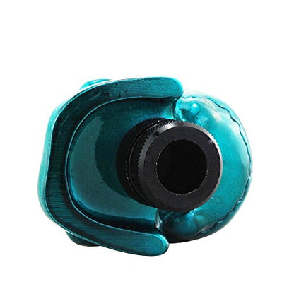 Blue Skull Manual Automatic Gear Shift Knobs - color: Blue
