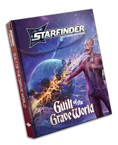 Starfinder Guilt of the Grave World Hardcover | Second Edition Adventure Path Levels 1-5 Space Opera Campaign