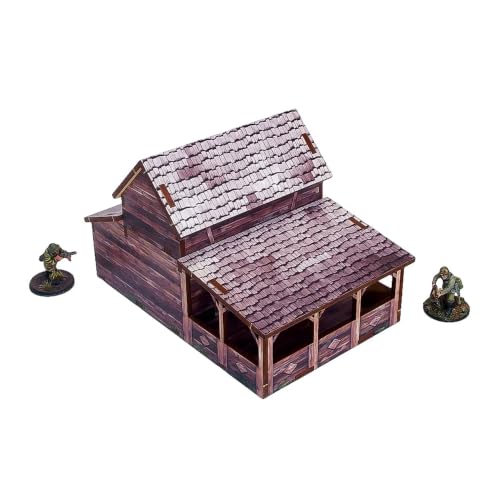 Pre-Painted WW2 Ostfront Village Workshop