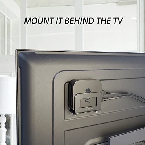 Monzlteck Adjustable Small Device Wall Mount Holder for Apple TV,ROKU,Router,Modem and Other Media Players