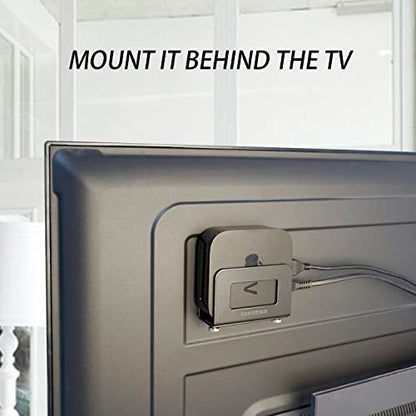 Monzlteck Adjustable Small Device Wall Mount Holder for Apple TV,ROKU,Router,Modem and Other Media Players