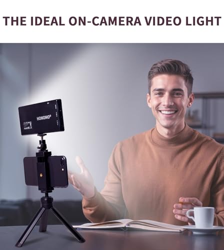 Professional 192 LED Camera Lighting Kit for Streaming and Video Conferencing - Elevate Your Content Quality with The Perfect Video Light