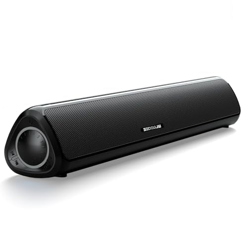 Bluedee Computer Speakers for Desktop PC, PC Soundbar with Bluetooth & 3.5mm AUX for PC Desktop, Laptop & Monitor