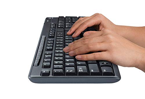 Logitech MK200 Media Combo Wired Keyboard and Mouse, Full-Size Keyboard with Easy-Access Media Controls, High-Definition Optical Mouse, Plug and Play USB Connection – Black - size: One Size