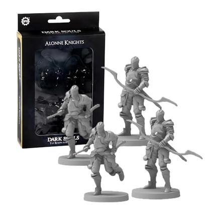 Steamforged Games: Dark Souls The Roleplaying Game Miniatures Bundle (Alonne Knights, Captains & Warriors, Protector of The Asylum, Dread Knights of Renown, and The Steadfast & The Hollow - 13 Items)