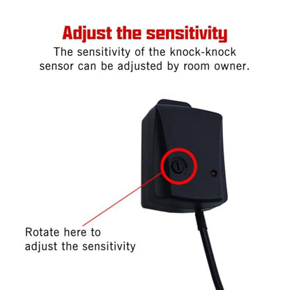 Escape Room Prop Knock Knock Puzzle Board Game Clues Programmable Rhythm Adjustable Frequency Pattern