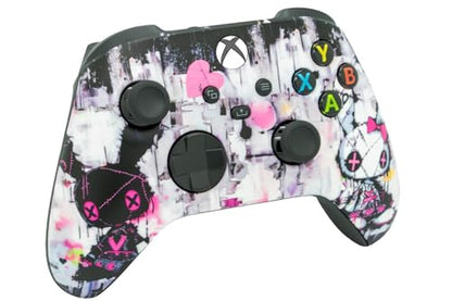 Wireless Custom Controller Compatible with PC, Windows 10+, Series X/S & One (Series X/S Evil Bunny) - color: Series X/S Evil Bunny