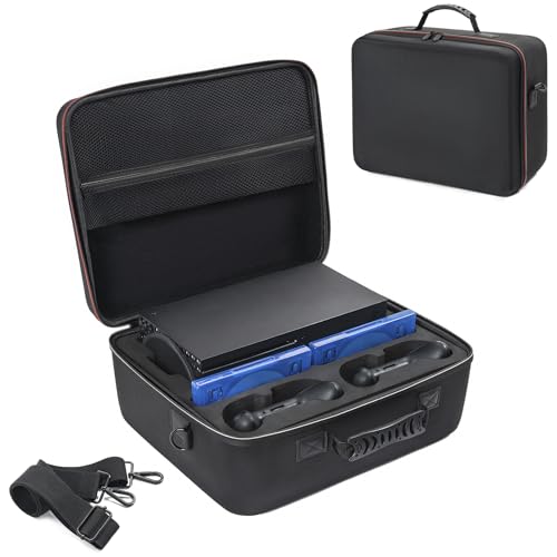 LASUK Hard Carrying Case Compatible Xbox Series X, Travel Professional bag Protective for Xbox Series X Console, Controllers, Cables and Other Accessories