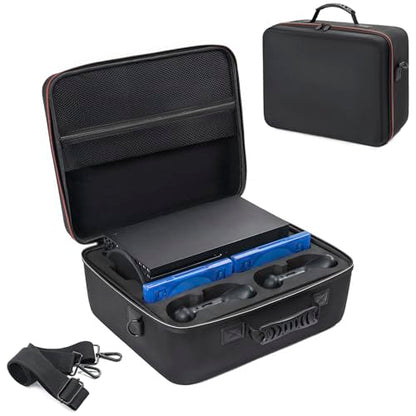 LASUK Hard Carrying Case Compatible Xbox Series X, Travel Professional bag Protective for Xbox Series X Console, Controllers, Cables and Other Accessories