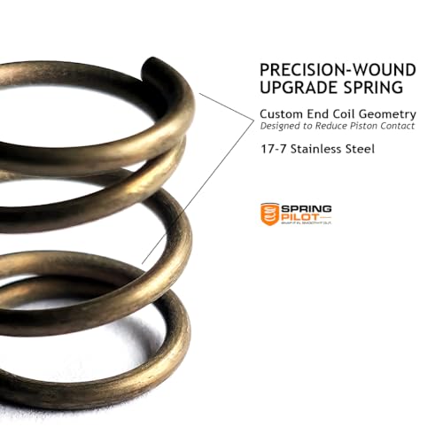 SP66 GEN2 Pilot Control Spring Kit — Mini Excavator & Skid Steer Joystick Upgrade | 8 Springs + 8 Piston Protection Inserts | Made in USA
