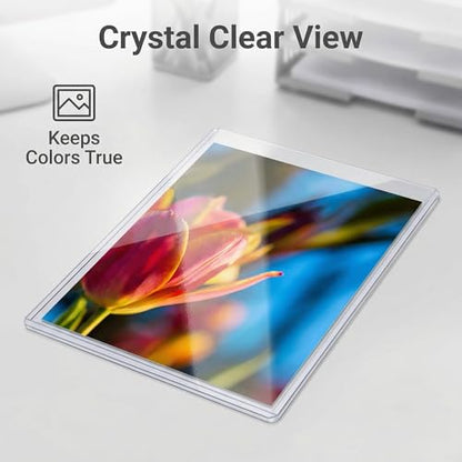 11x14 Toploaders 10ct - Ultra Durable Card Protectors for Graphic Art, Photos & Poster - Crystal Clear PVC, Archival-Safe, Fit 11x14 Inch Sheets - size: 11x14