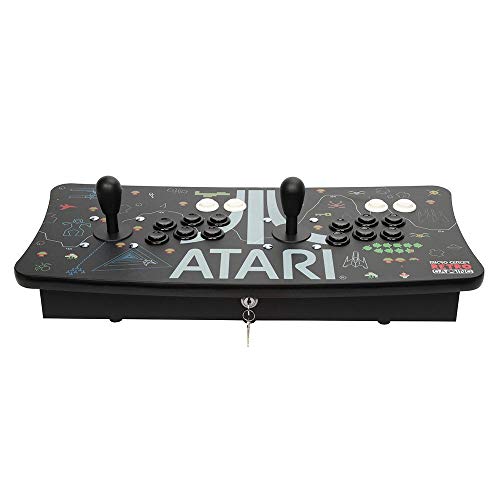 Ultimate Arcade Fightstick USB Dual Joystick 2 Player Game Controller Powered by Raspberry Pi 3B+ 1GB RAM 32GB Micro SD Card Preloaded Over 100 Classic Games