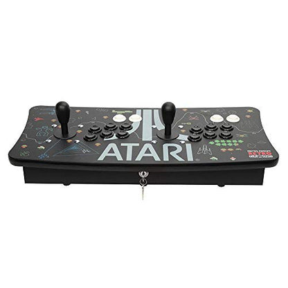 Ultimate Arcade Fightstick USB Dual Joystick 2 Player Game Controller Powered by Raspberry Pi 3B+ 1GB RAM 32GB Micro SD Card Preloaded Over 100 Classic Games