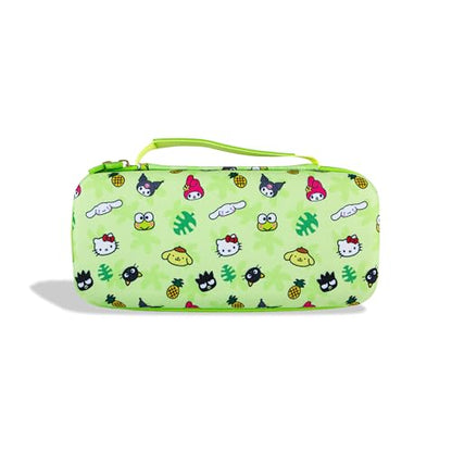 Sonix x Sanrio Carrying Case for Nintendo Switch 2, Switch 1, Lite, OLED, Protective Travel Case with Game Cartridge Storage | Hello Kitty Island Adventure AOP (Green) - color: Hello Kitty Island Adventure AOP