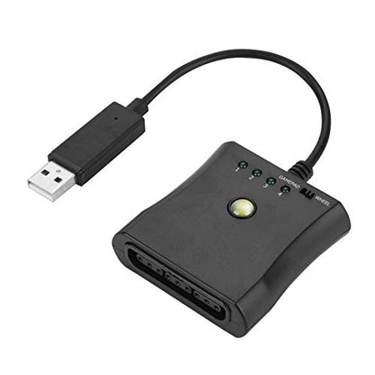 KUIDAMOS High-Definition Controller Adapter Converter, Supports Vibration and Enhances Gaming Experience, Works with PC and Xbox 360