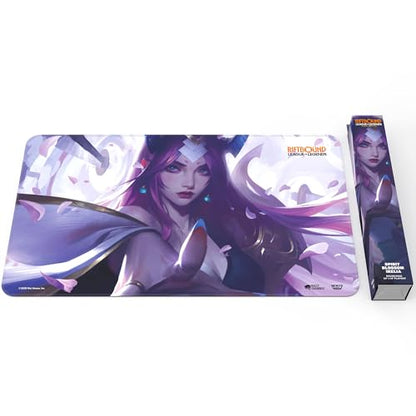 Riftbound: League of Legends - Playmat: Irelia -TCG Spiritforged Spirit Blossom, 24x14, Neoprene, Character Art, Tabletop Trading Card Game Accessory - style: Irelia