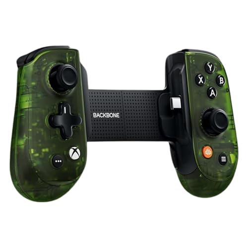 BACKBONE Pro Gaming Controller, Xbox Edition | For iPhone 15/16/17 & Android, USB-C, Bluetooth, & Wired, Play Anywhere on Any Screen, 1-Month Xbox Game Pass Ultimate - color: Xbox Edition Pro (Green), size: USB-C