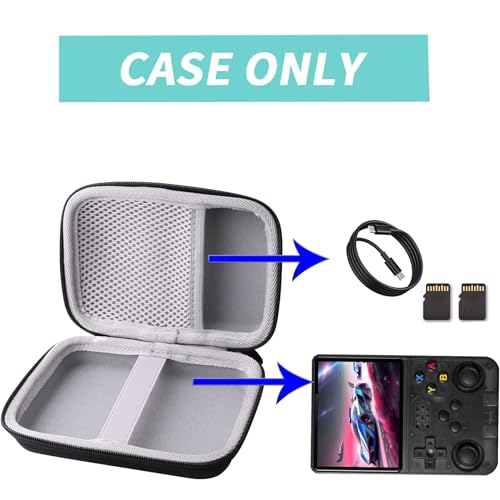 Hard Carrying Case Compatible with R40S Pro/R35 Plus/R36S Retro Handheld Game Console (for R36S) - style: for R36S