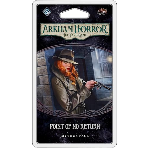 Arkham Horror The Card Game A Thousand Shapes of Horror Mythos Pack - Unlock The Mysteries! Cooperative Living Card Game, Ages 14+, 1-4 Players, 1-2 Hour Playtime, Made by Fantasy Flight Games - style: A Thousand Shapes of Horror