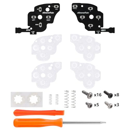 eXtremeRate Face Clicky Kit for Steam Deck OLED Handheld Console, Custom Dpad View A B X Y Menu Keys Face Buttons Mouse Clicky Kit for Steam Deck OLED Console - WITHOUT Console - size: Strong Version