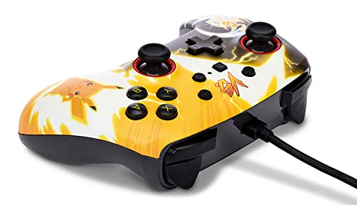 PowerA Enhanced Wired Controller for Nintendo Switch - Pokémon: Pikachu vs. Meowth - color: Pikachu vs. Meowth