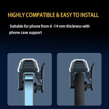 GOFOYO Mobile Game Controller, 6 Finger Gamepad with Large Thickness, Sensitive Trigger and 3 Pair Gaming Finger Sleeves
