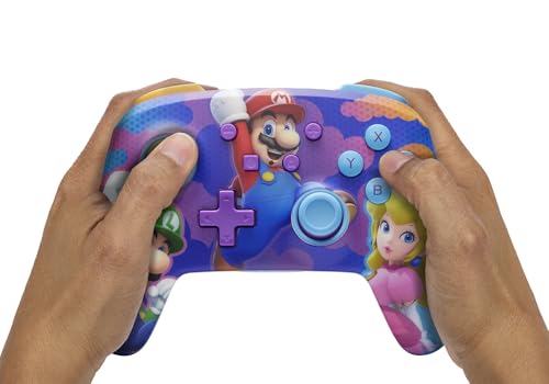 PowerA Enhanced Wireless Controller for Nintendo Switch/Switch 2 / Switch Lite/OLED Model - Color Splash Heros - Gamepad, game controller, Officially Licensed - color: Color Splash Heroes