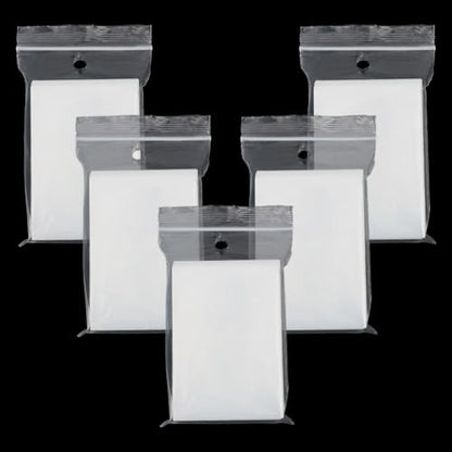 5 Pack 500 Sheets Clear Card Sleeves, Clear Soft Trading Card Sleeves Baseball Cards Protectors Compatible with Standard Sized Board Games for Game Cards