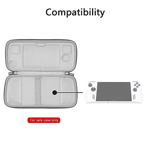 RLSOCO Carrying Case for ASUS ROG Ally 7" 120Hz FHD 1080p Gaming Handheld - Grey (Case Only) - color: ROG Ally Case Grey