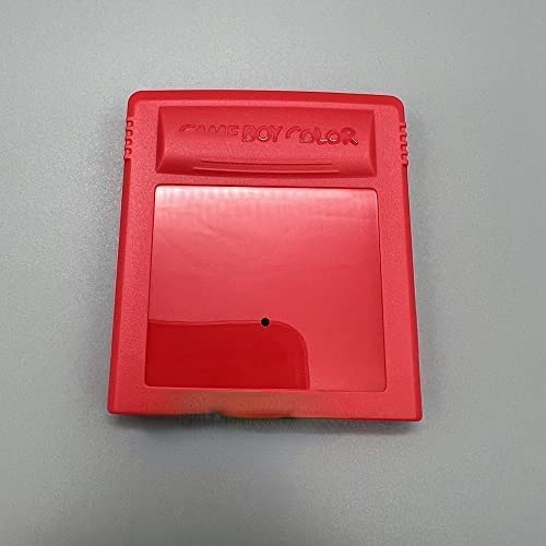 Game Card Cartridge Shell Case Replacement for Gameboy Color GBC, Game Cartridge Housing Shell Case for Gameboy Classic GB (red) - color: red