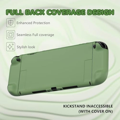 PlayVital Hard Case Carrying Case Set for Nintendo Switch 2 Green