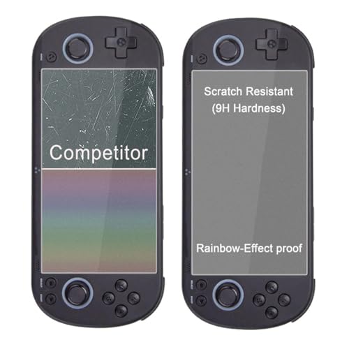 BAIMOQI Game Console Organizers Bag & Tempered Glass Screen Protector AntiScratch Clear Protector Film