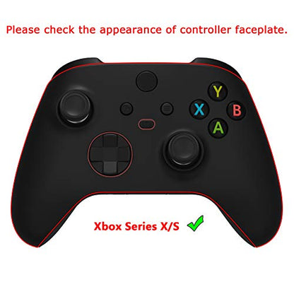 eXtremeRate Custom Back Cover Shell for Xbox Core Wireless Controller, Chrome Gold Replacement Controller Battery Cover & Bottom Shell for Xbox Series X & S Controller [Controller NOT Included]